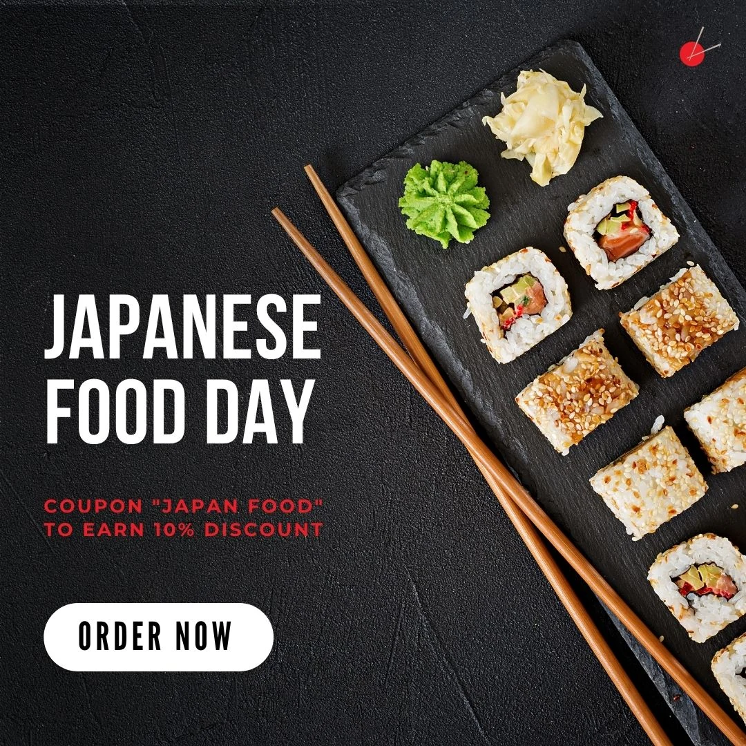 Japanese Food Day social campaign design