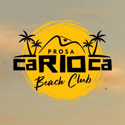 Prosa Carioca Beach Club logo and brand identity